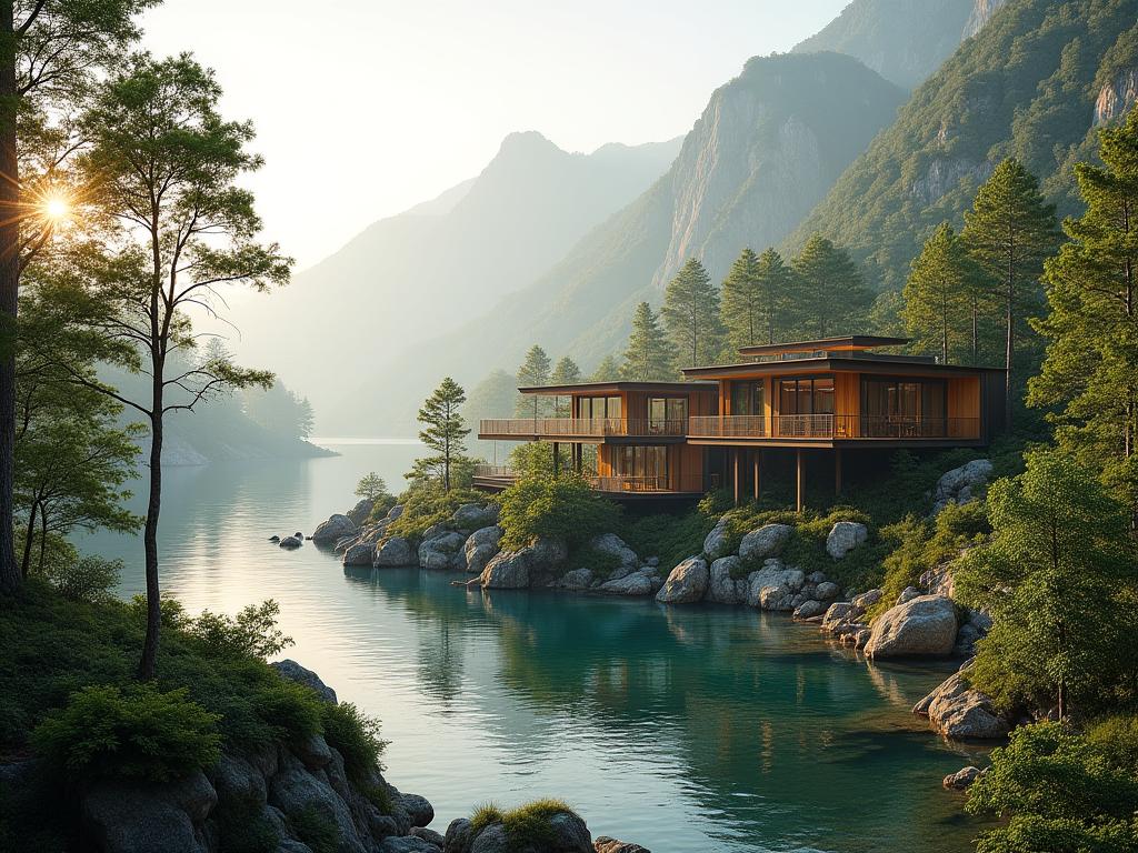 Nachhaltige Luxus Eco-Lodge